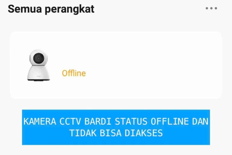 CCTV camera losing connection