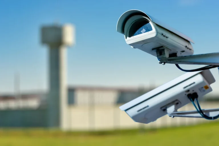CCTV cameras detecting people