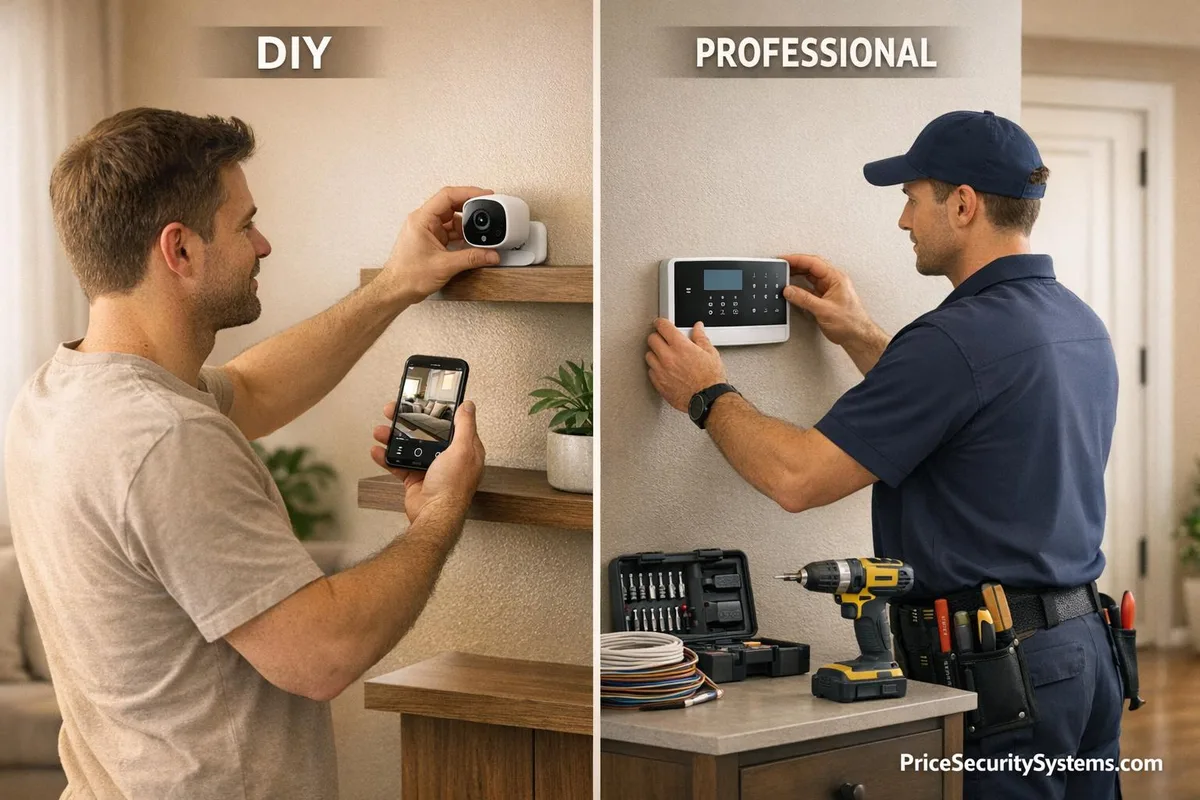 DIY Systems vs. Professionally Installed Systems