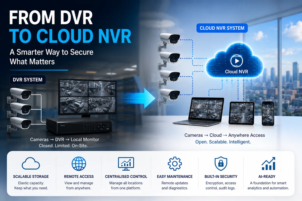 DVR vs. NVR vs. Cloud-Based vs. Standalone Cameras