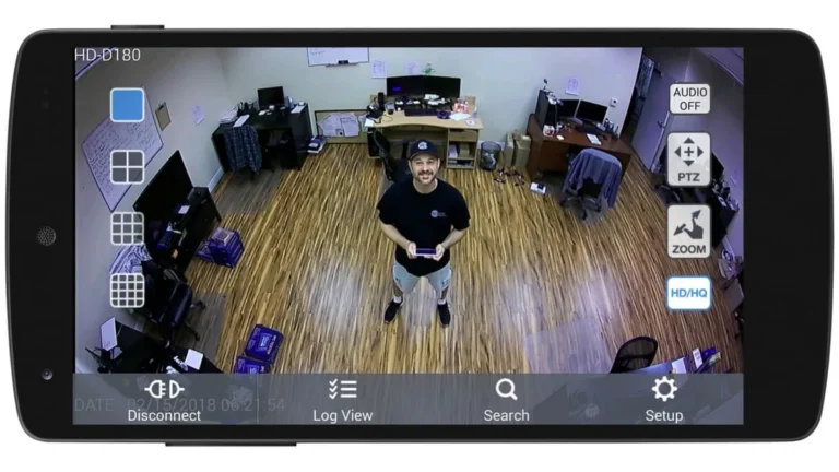 How can I access CCTV from another phone?