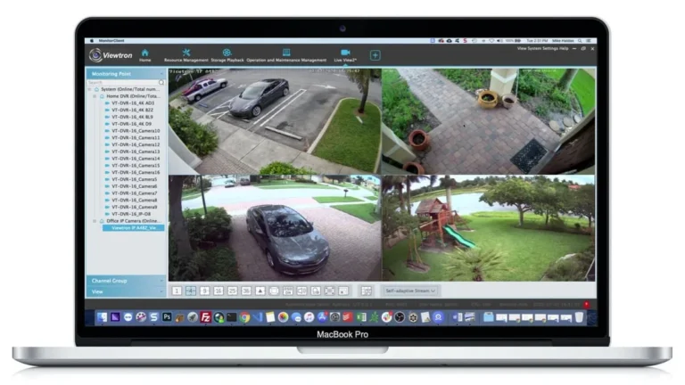 How do I check CCTV footage?