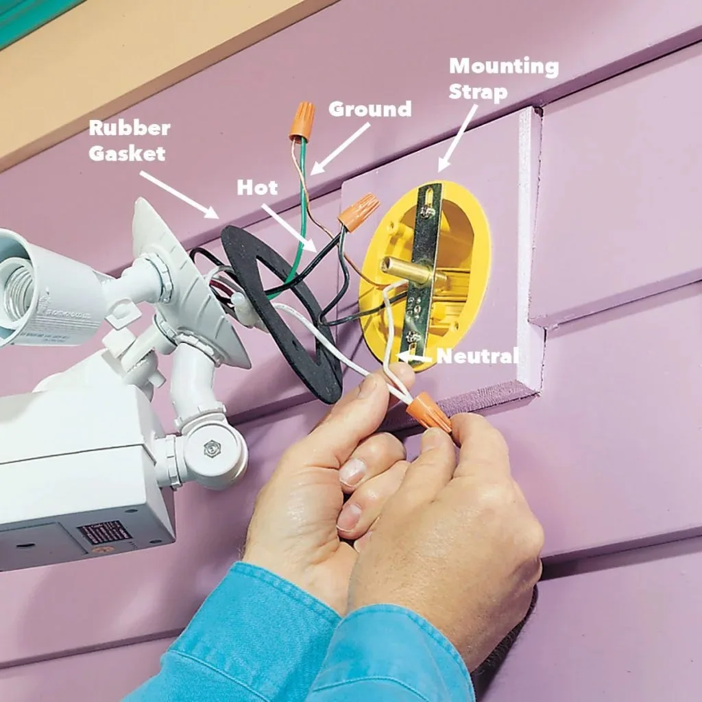 How to install motion sensors