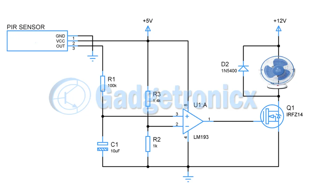 PIR (Passive Infrared) Sensor