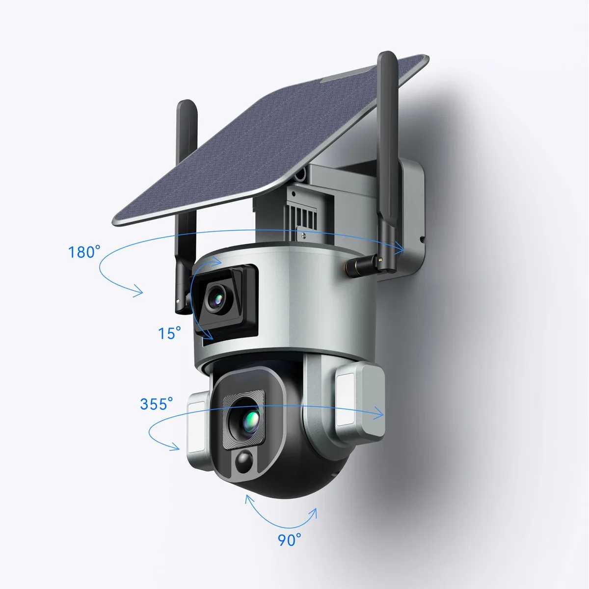 Solar-powered cameras