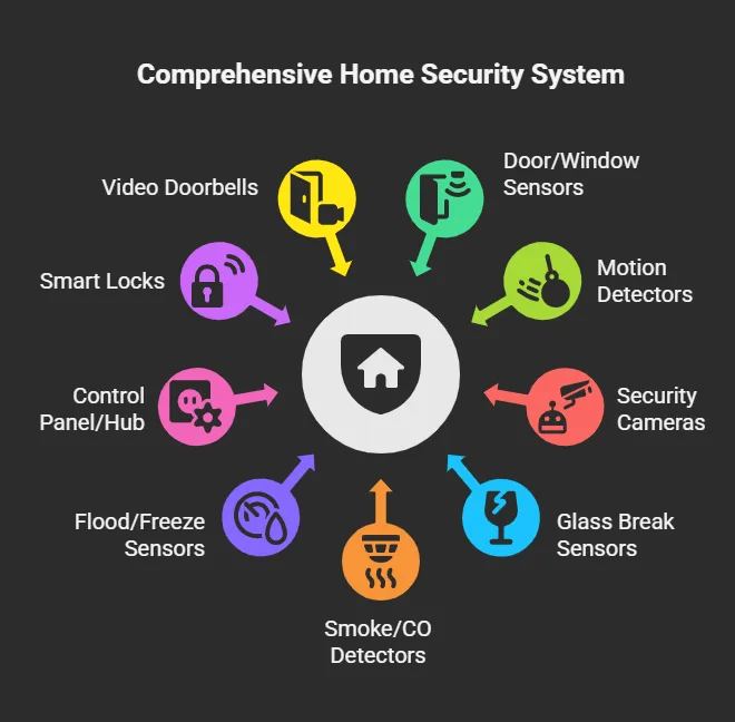 Wired vs wireless home security system comparison