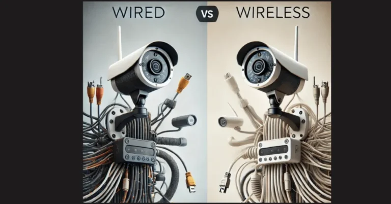 Wired vs wireless security cameras